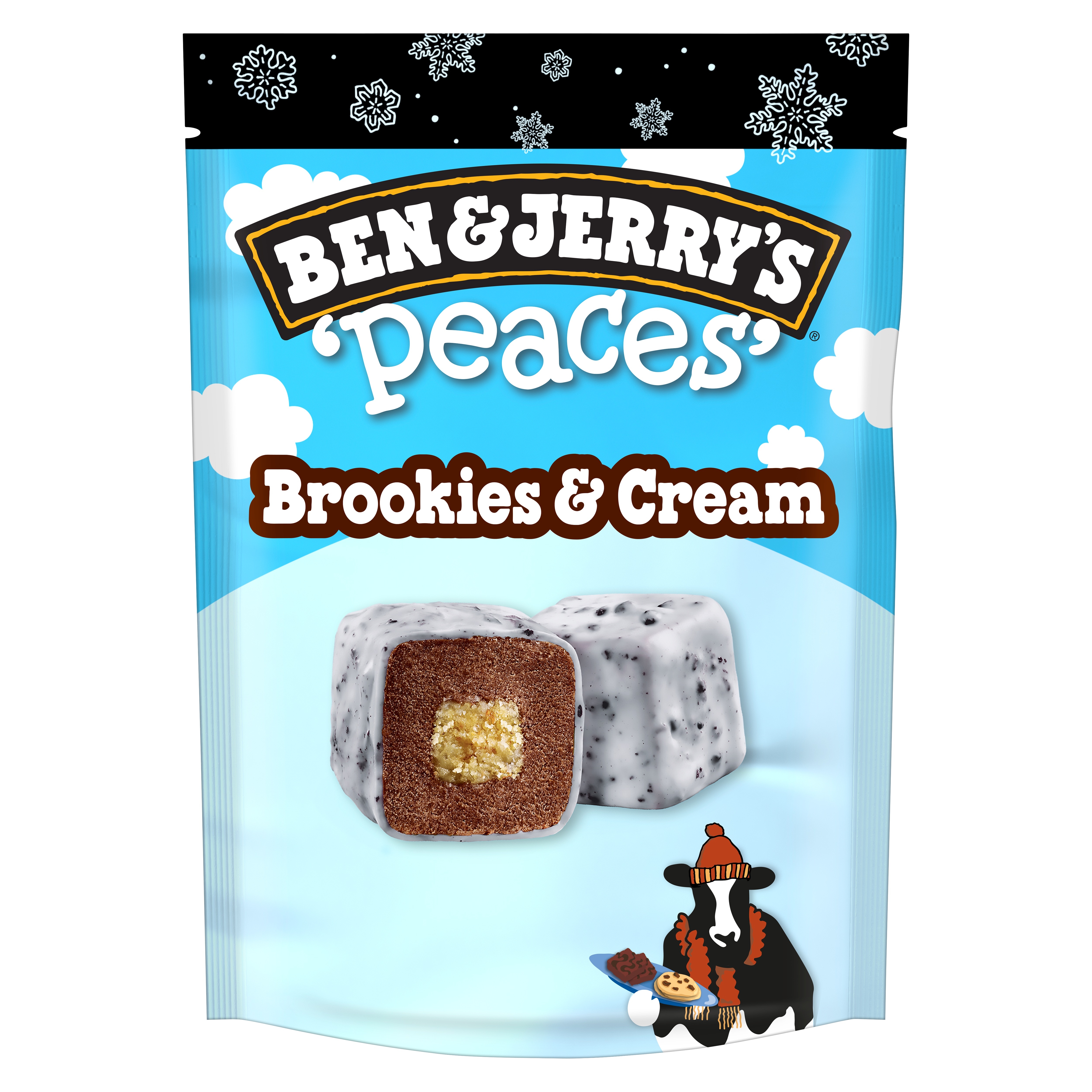 Ben & Jerry's Brookies & Cream Peaces - 